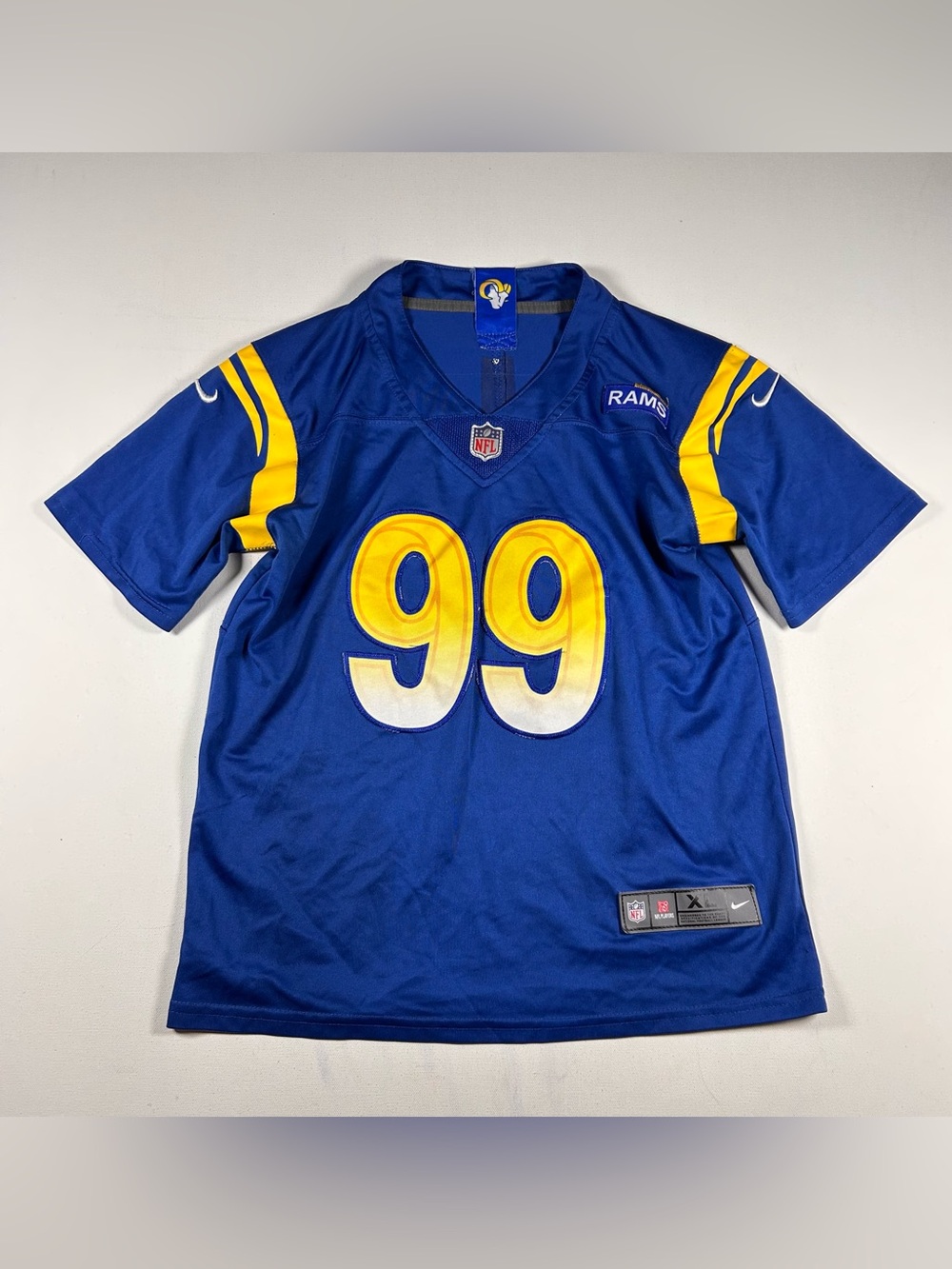 Nike ON field  LA Rams Aaron Donald 99 NFL Stitched Jersey Size Youth XL 18/20